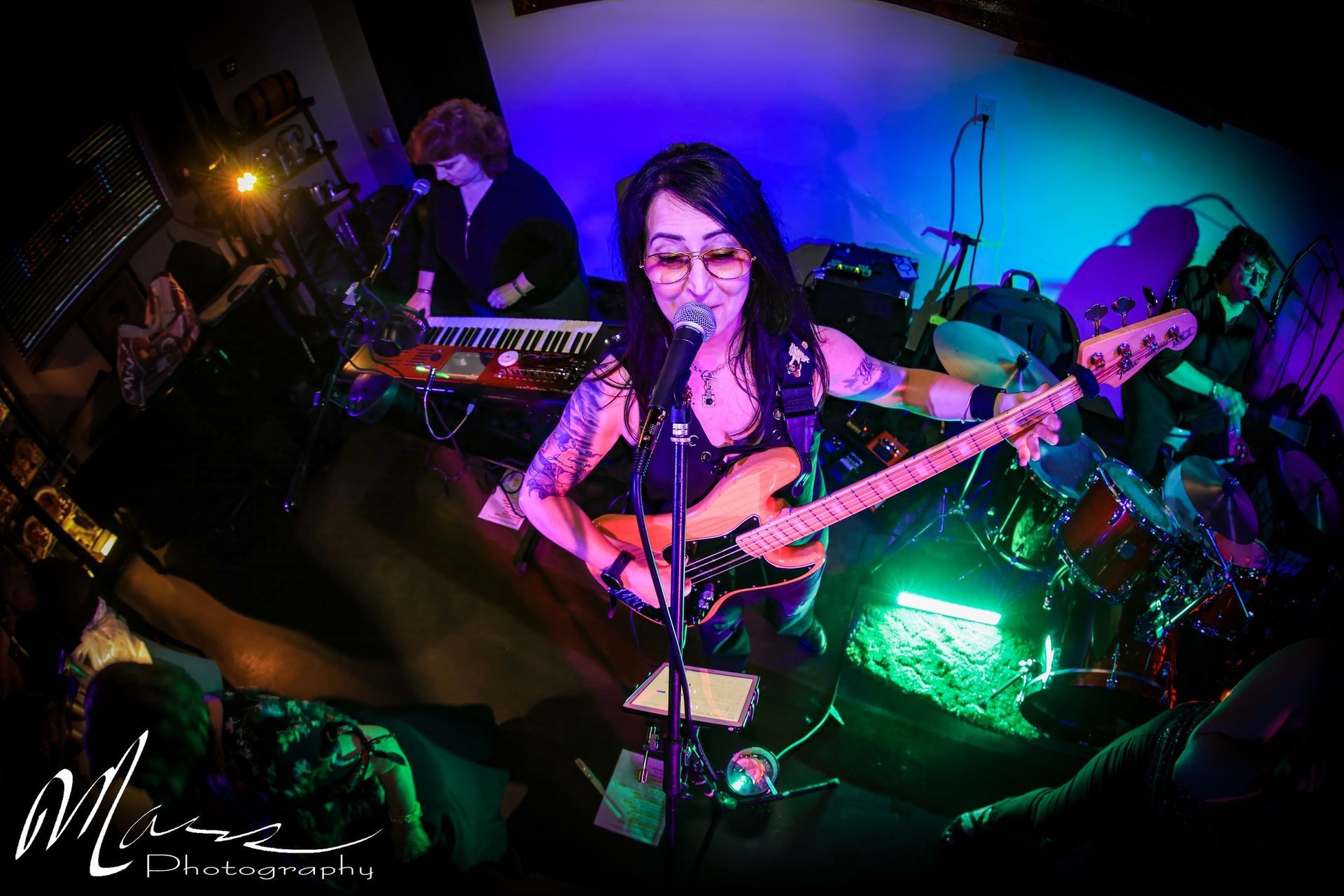 Teri, Bass and Vocals, The Divas Band