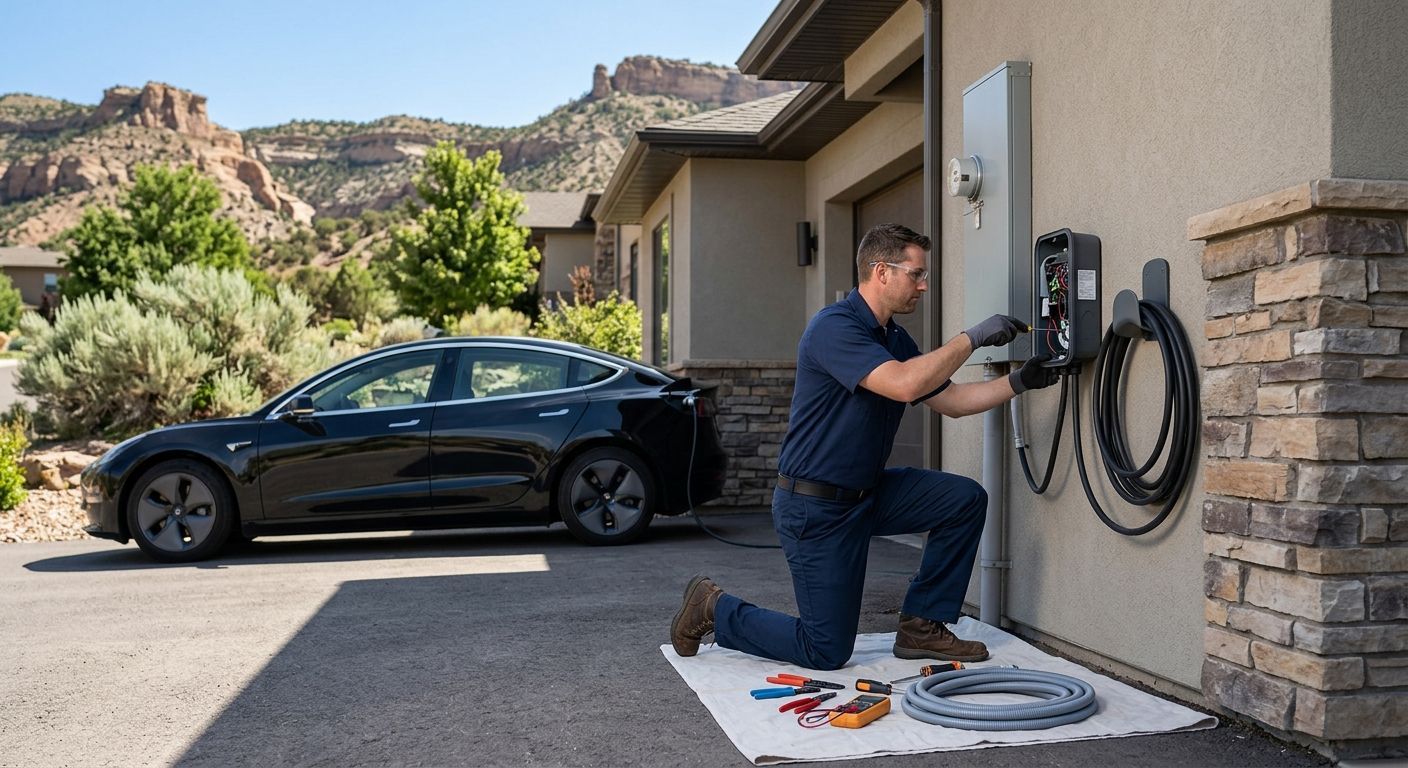 EV charger installation in Grand Junction