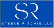 Steele Ritchie LLC blue and white logo