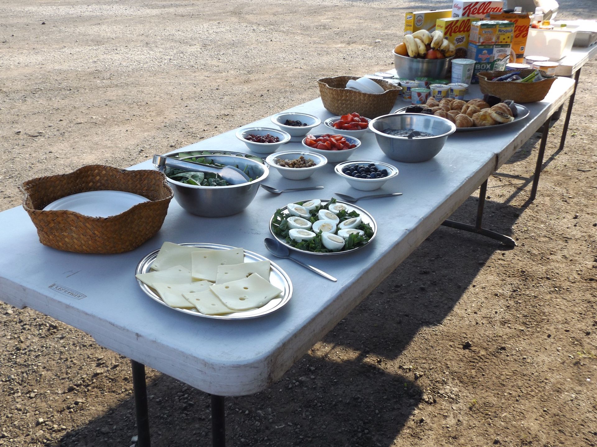 Breakfast Buffet tv location commercials catering