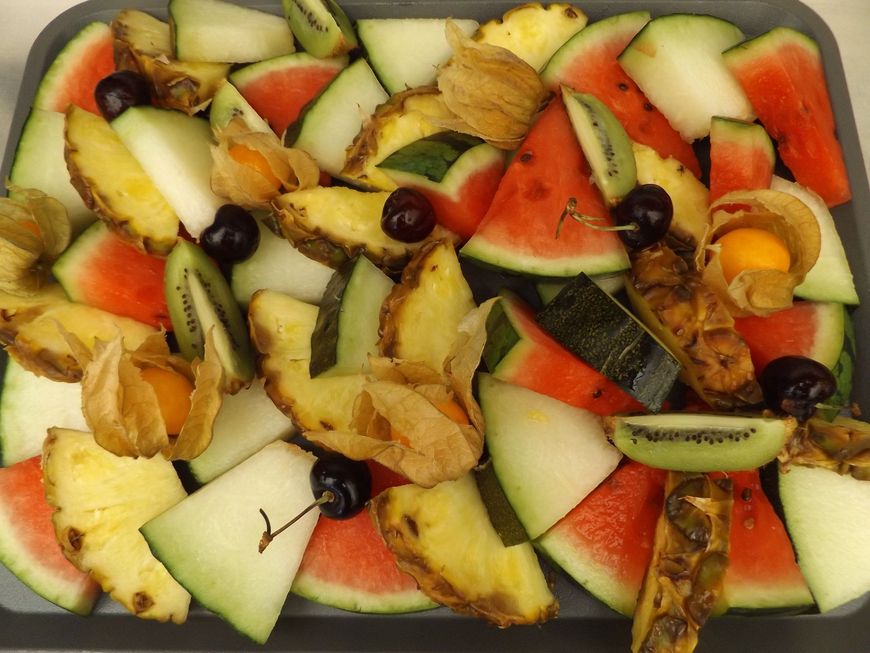 Delicious catering on set crew catering ginger lime tv film