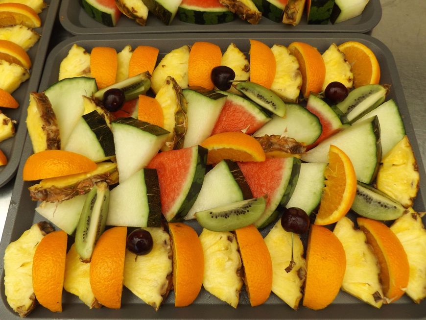 Location Catering tv Film Unit Fruit Platter Vegan Leeds