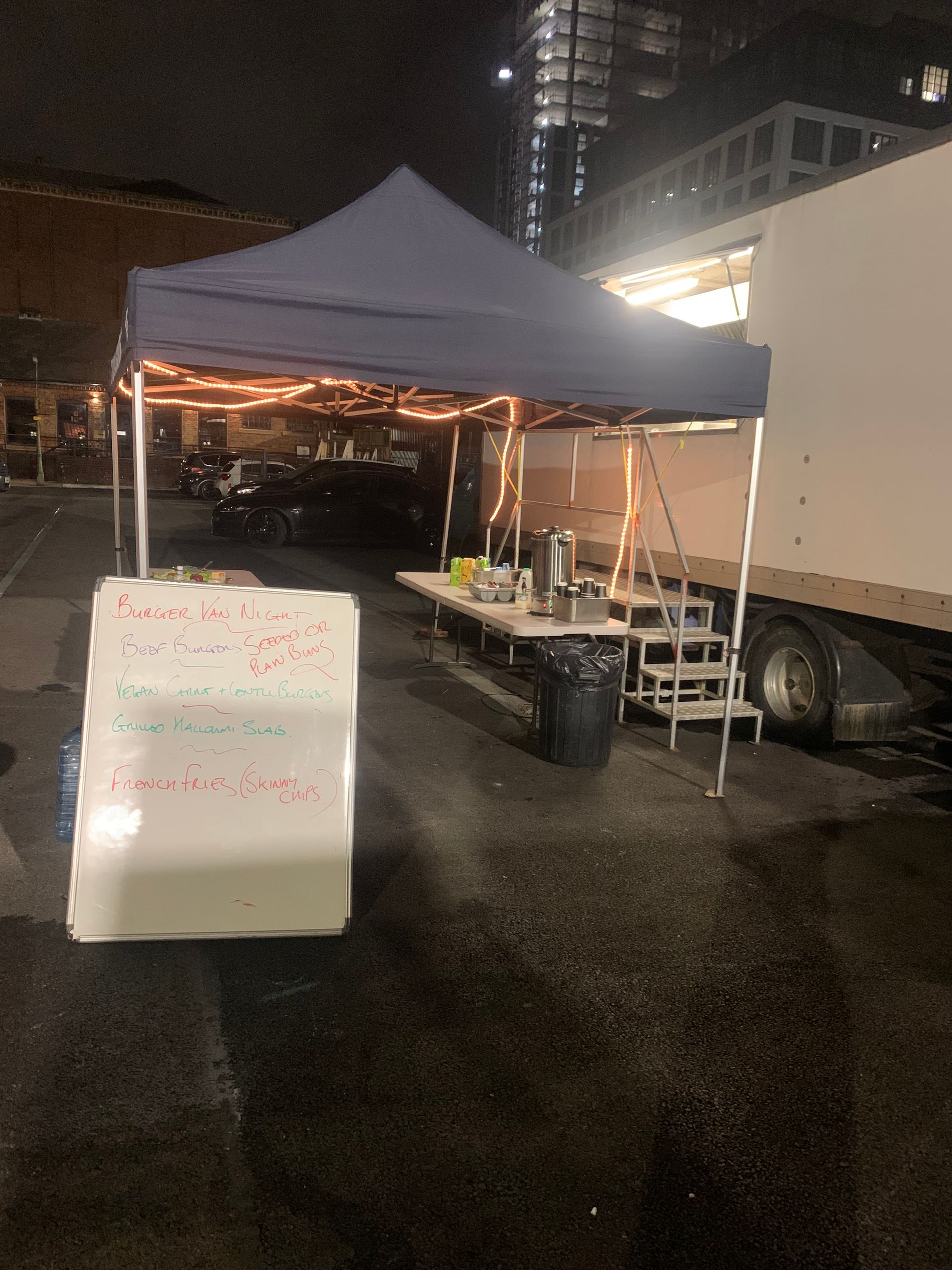 Manchester based film tv set catering