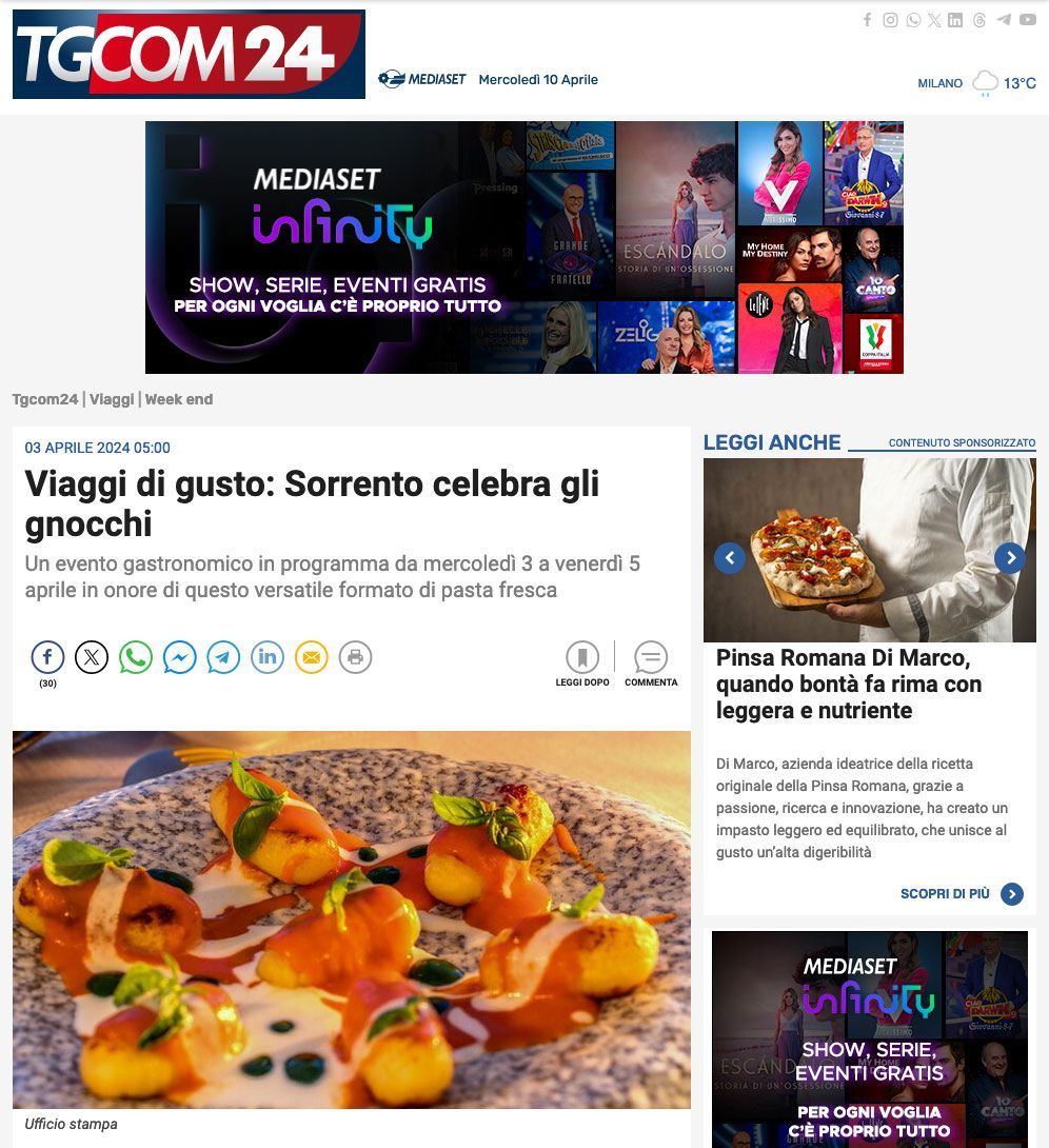 A webpage header titled 