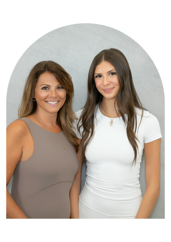 Nadia and Sabrina DelMedico, Co-Founders of Reform Room Pilates Studio at the King City Location