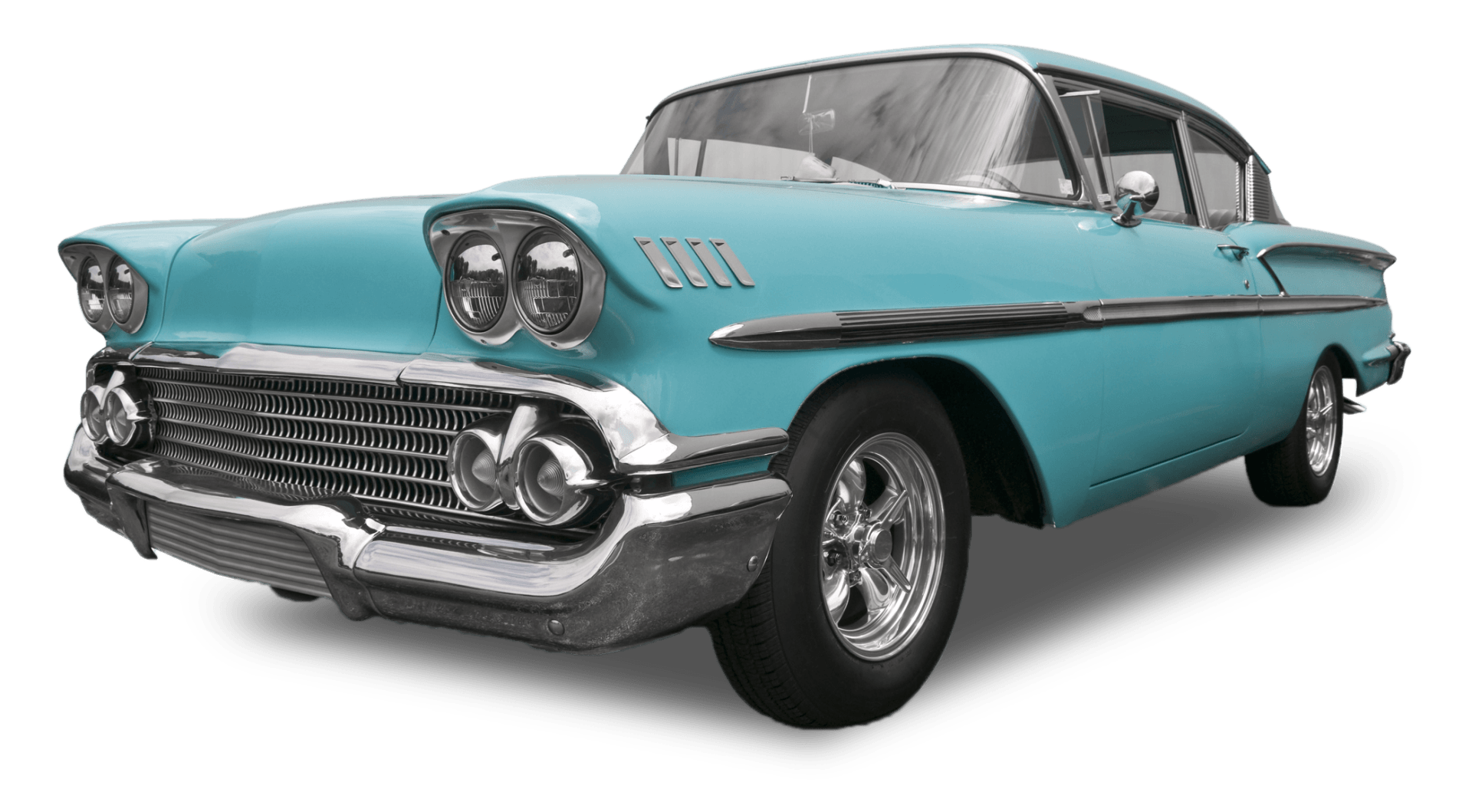 Blue Vintage Car — Brisbane, QLD — Rowdy’s Car Carriers