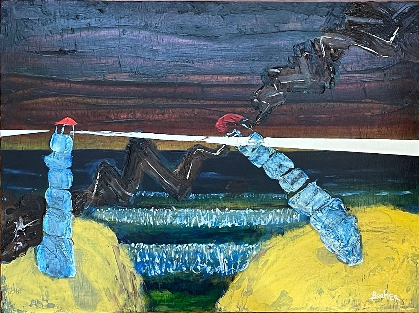 No. 11, Two Lighthouses, Yellow Planets, Power Surge and Dialogue