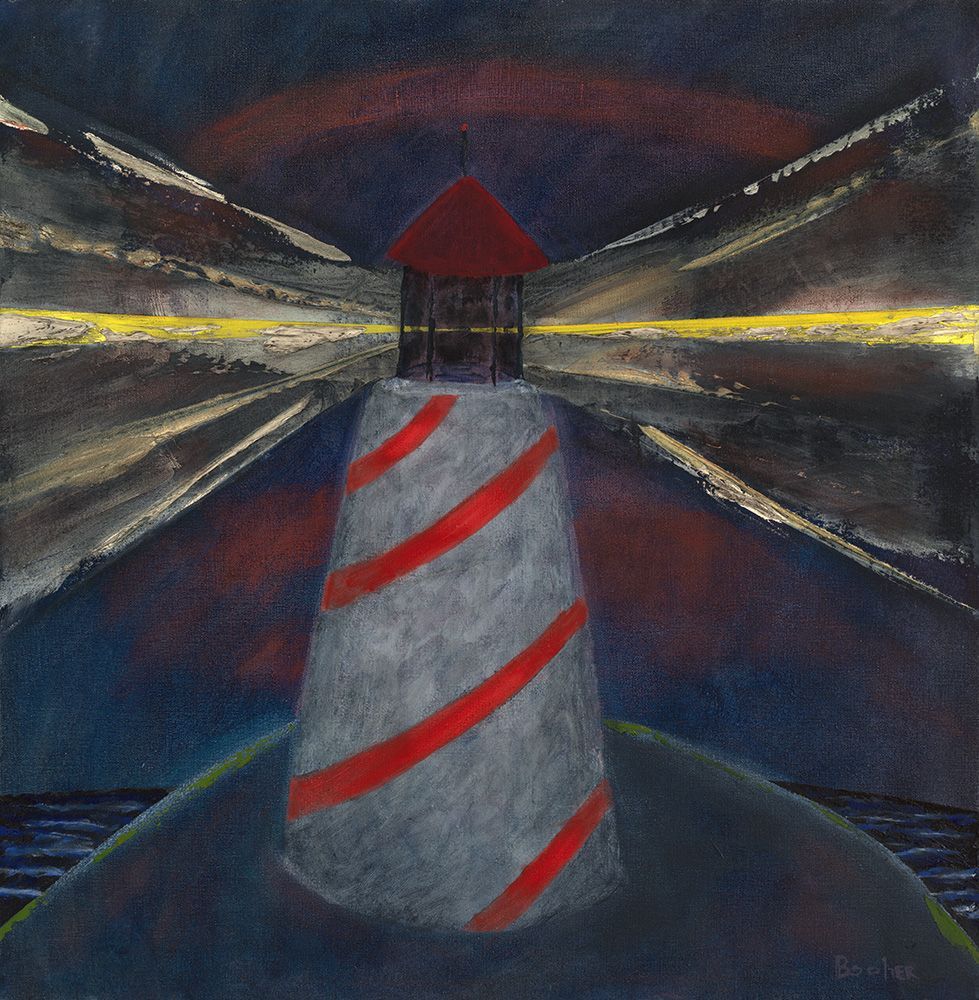 No. 5 Single Lighthouse, Yellow Beam