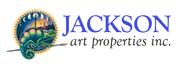 Jackson Art Properties Logo for Header | Watercolor Artist Paul Jackson
