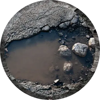 Pothole driveway repair in Denver, CO