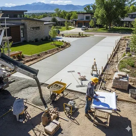Denver concrete driveway construction cost tips