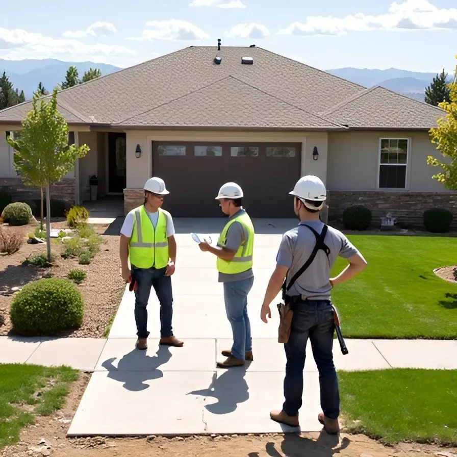 Denver concrete driveway contractor mistakes example