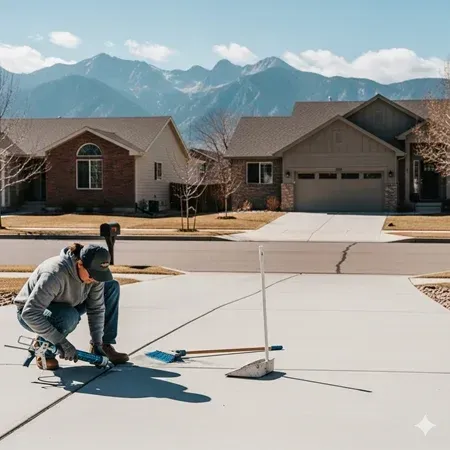 Denver concrete driveway proper maintenance tips