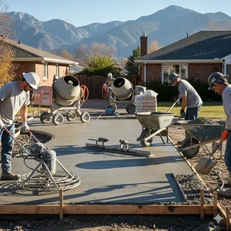 Denver concrete driveway tools equipment