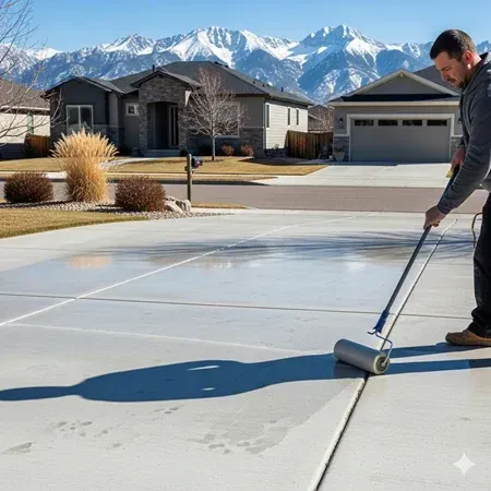 Denver concrete driveway weatherproofing for durability