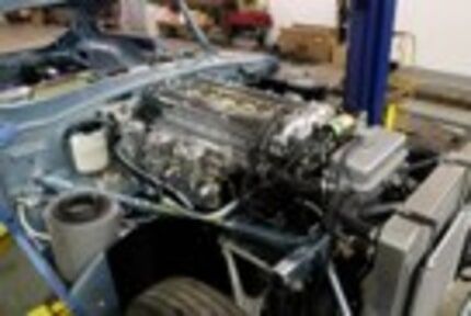 Car engine on repair—Brake & Transmission Service in Twin Falls, ID