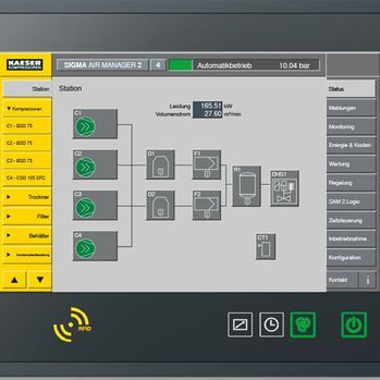 configurazione impianto industriale