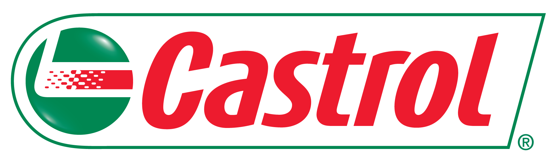 A castrol logo is shown on a white background