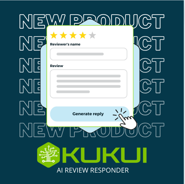 a screenshot of a new product ai review responder