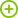 A green cross in a white circle on a white background.