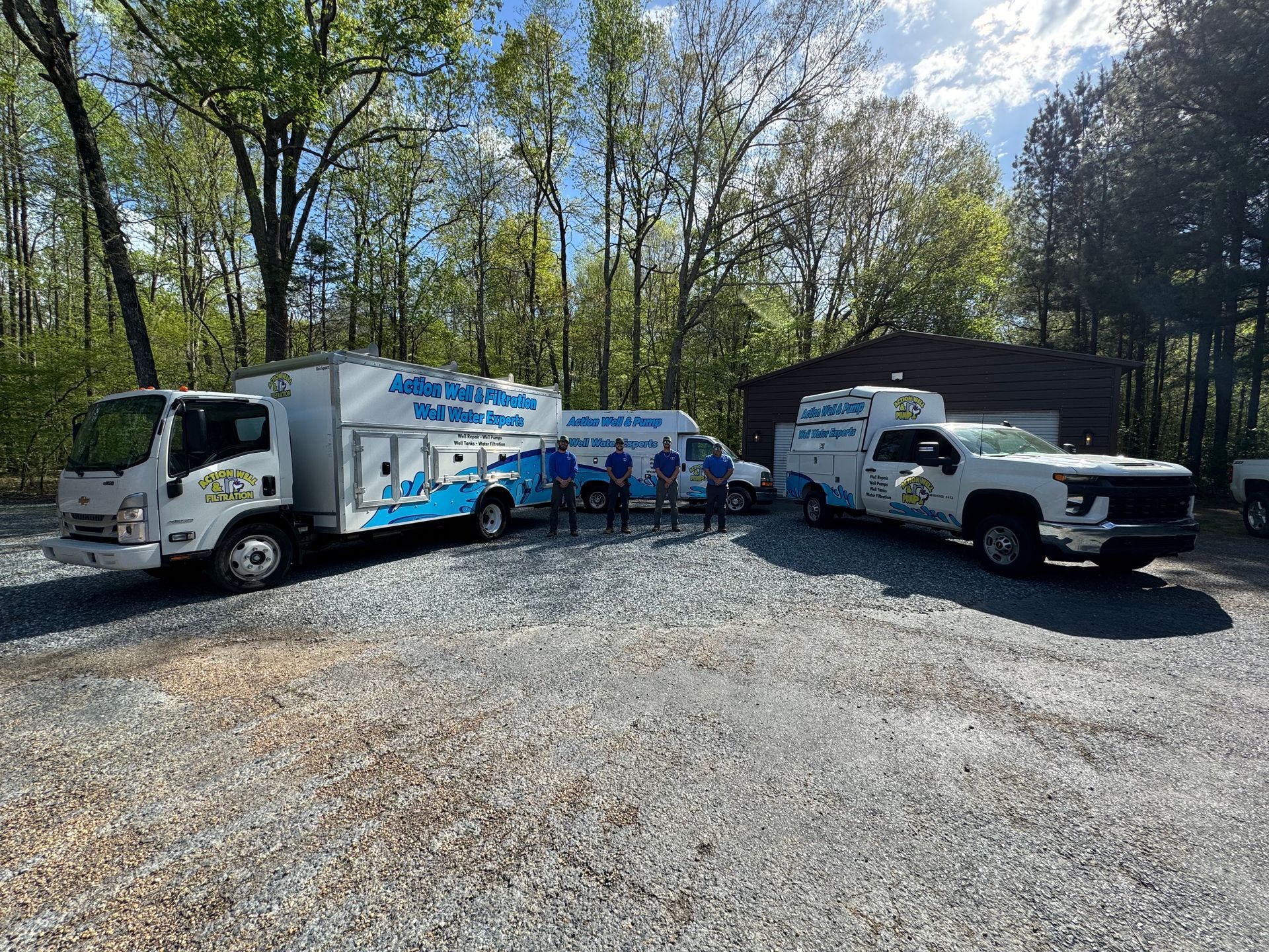 Healthy Water — Man Pouring Clean Water in Climax, NC