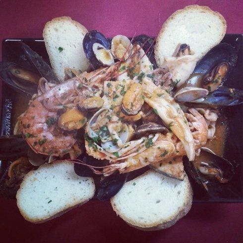 Antipasto di crostacei