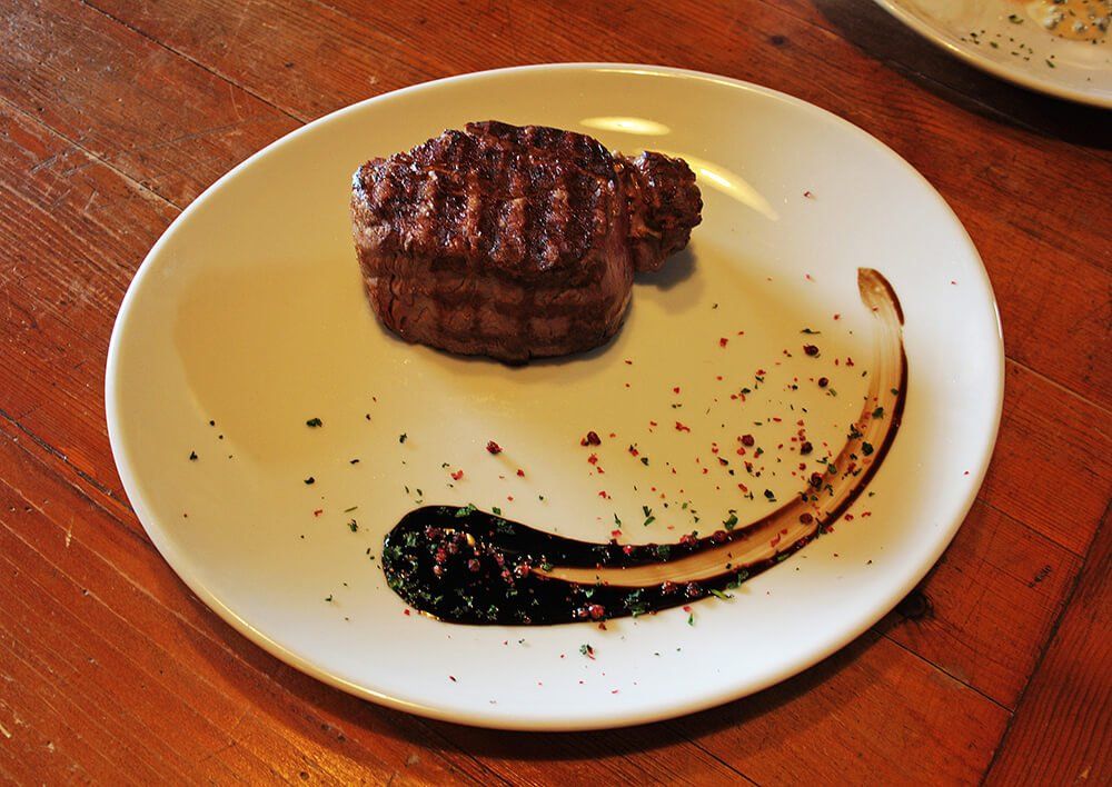 Bistecca di carne alla griglia