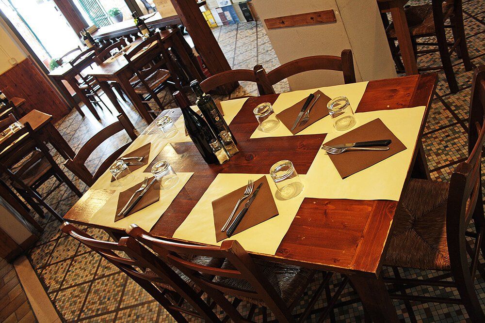 Tavolo di un ristorante
