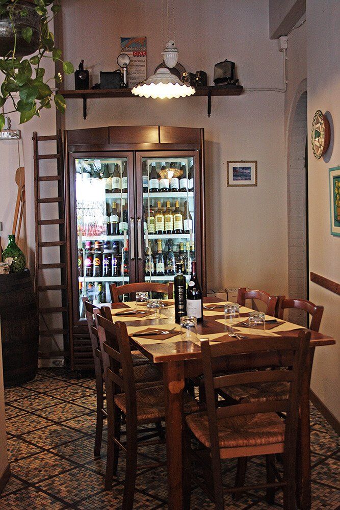 Frigo bibite di una pizzeria