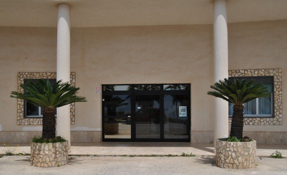 ingresso della struttura