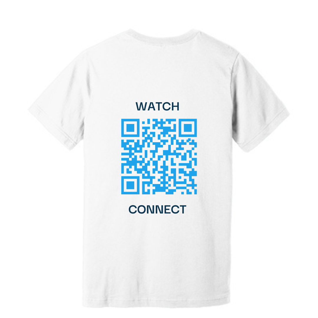 Unisex 316 Connect T-Shirt in Bright White