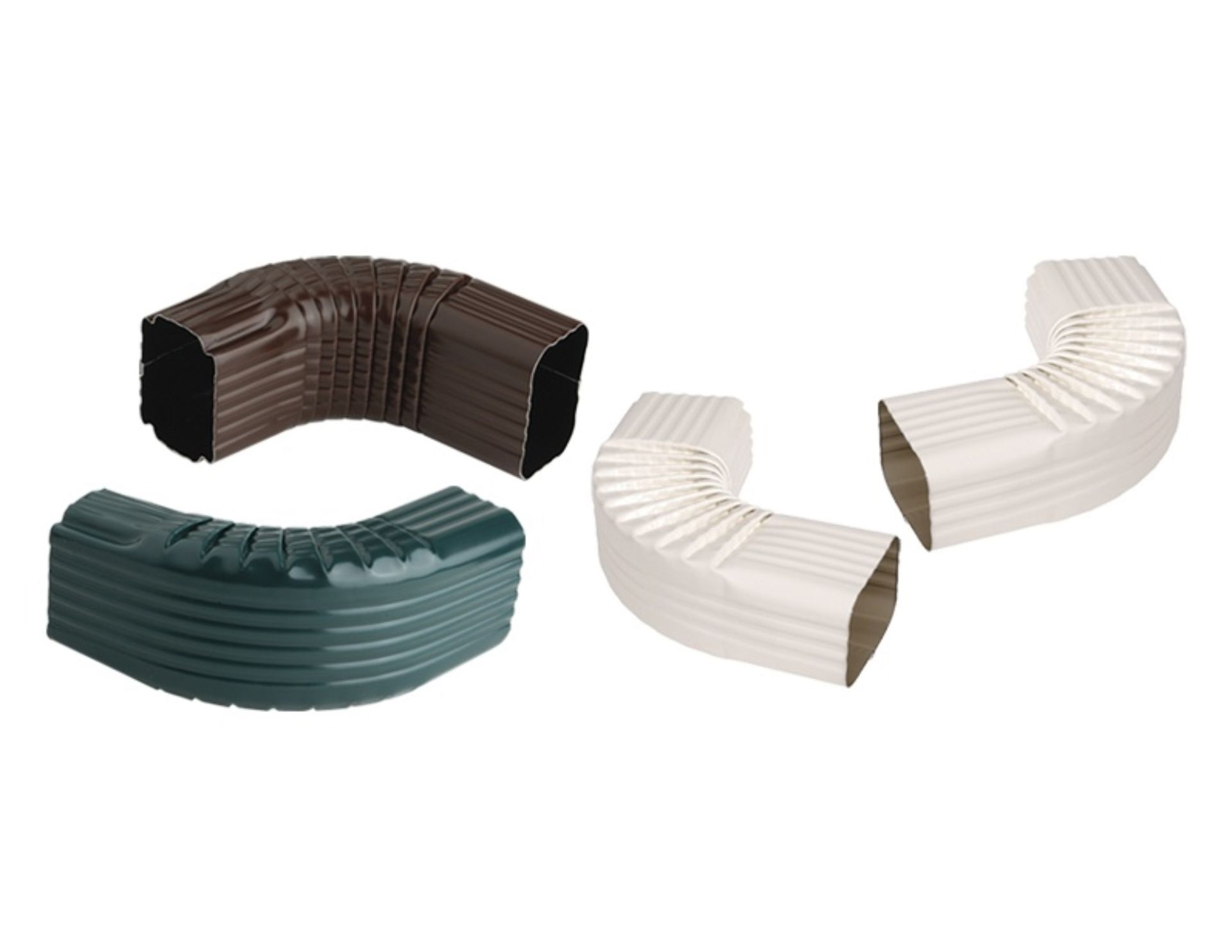 Curvas para tubo retangular de alumínio