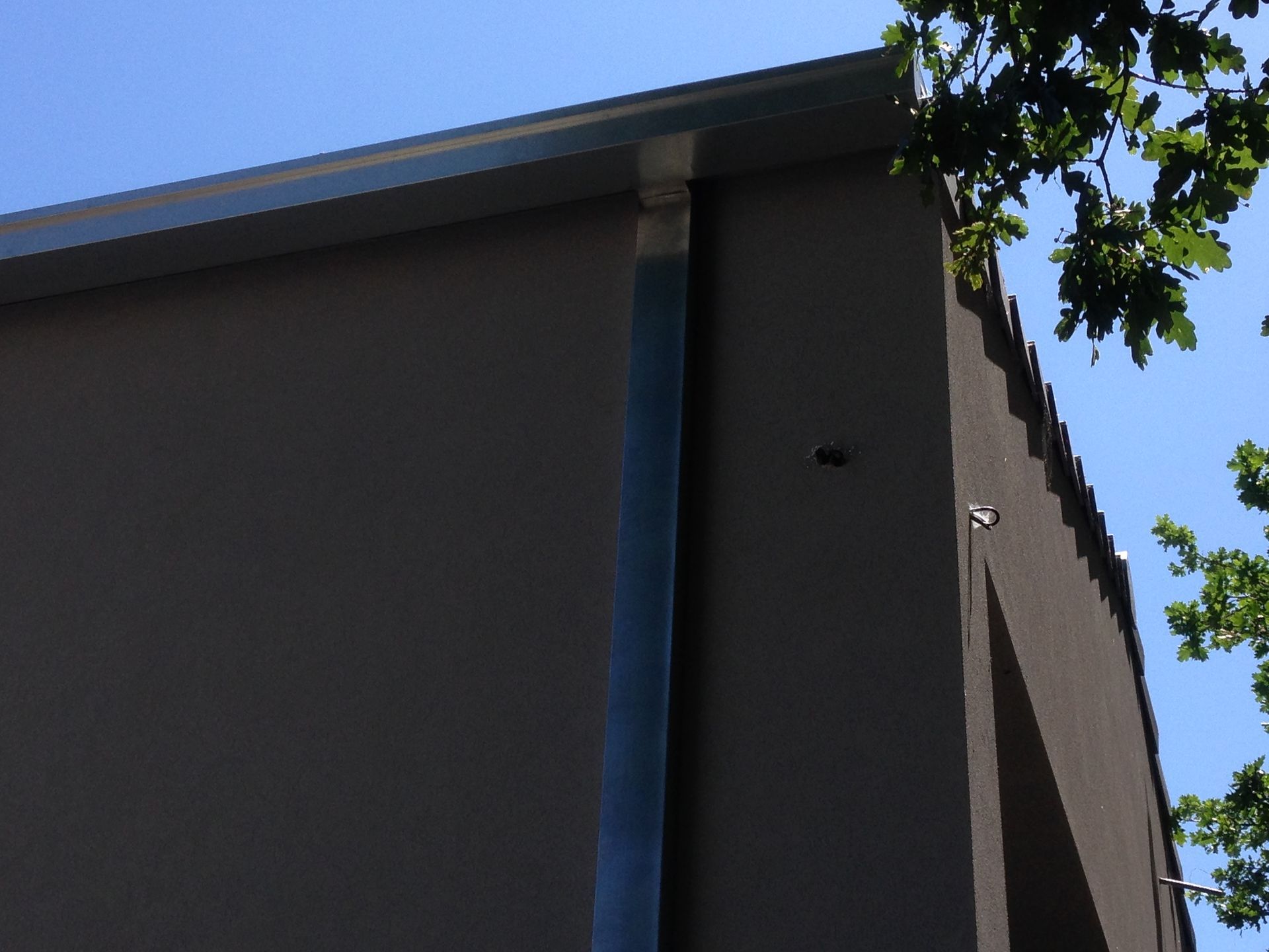 Caleira de zinco puro