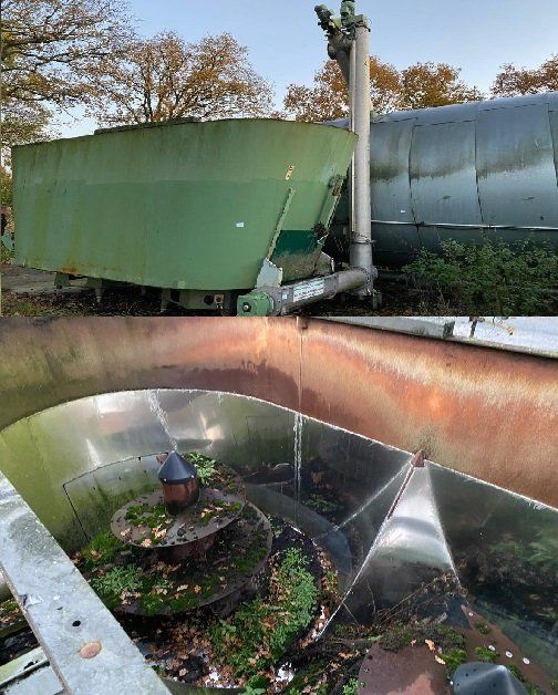 Gebrauchter Futtermischer für Ihre Biogasanlage. Substrateinbringungssystem für ca. 30 m³