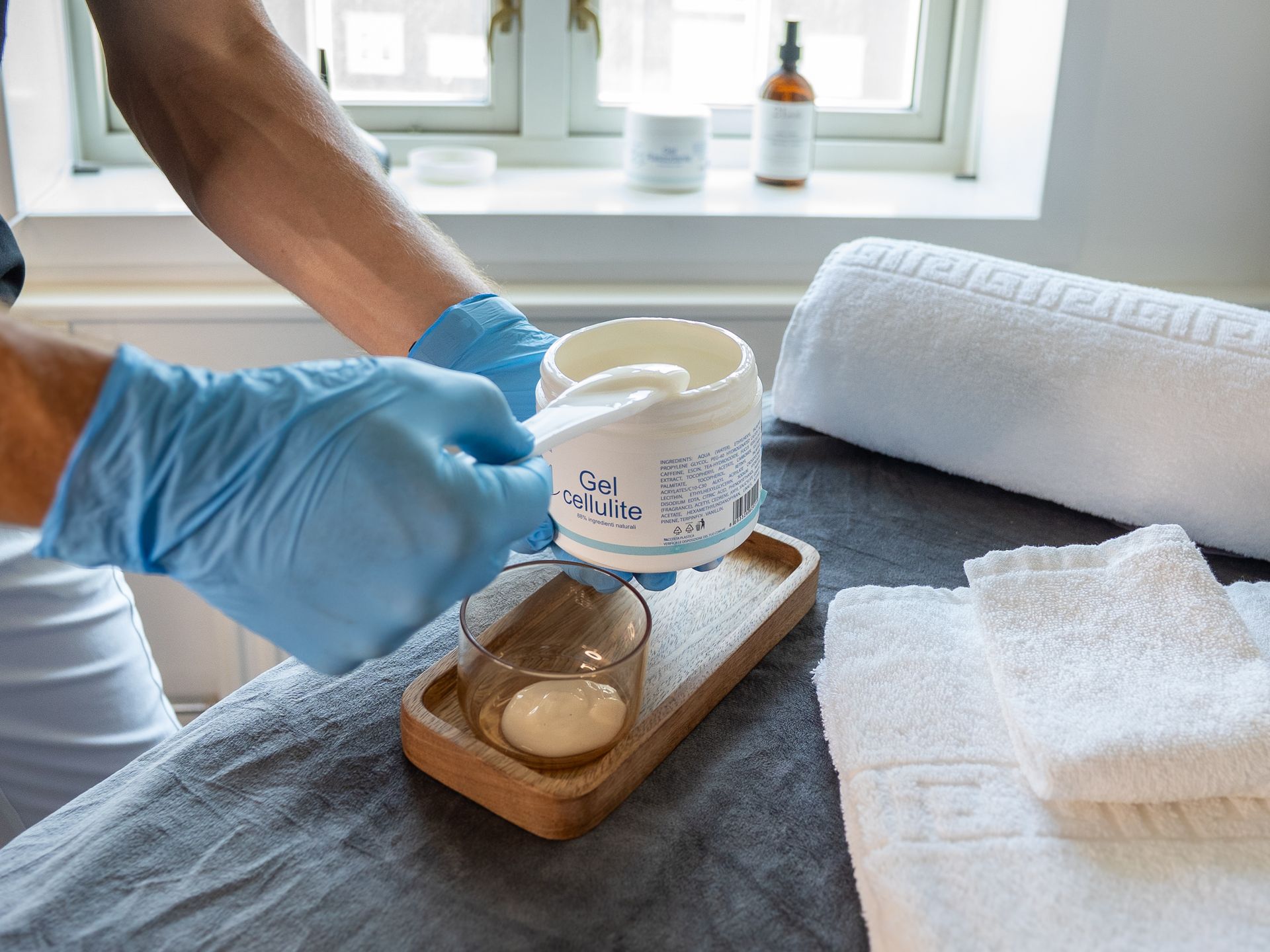 Klargjøring av kremer før behandling