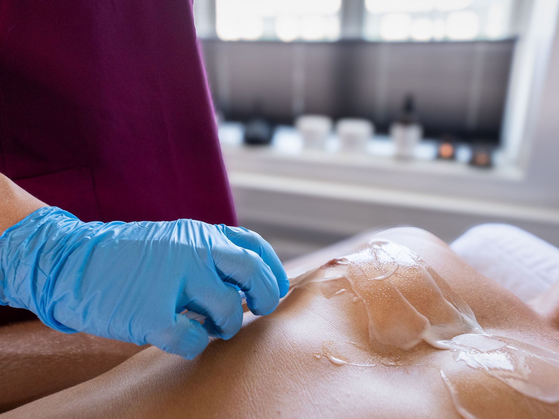 Påføring av kremer