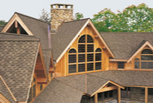 Roofers — Luxury House With Brown Roof in Columbus, OH