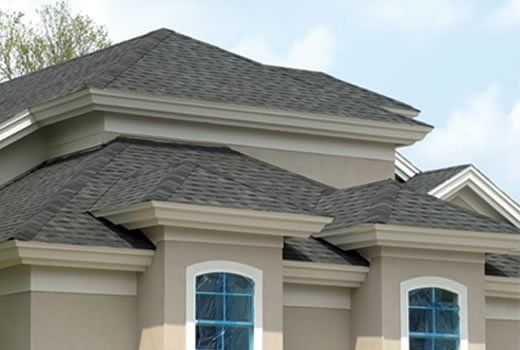 Roofing company — Luxury House With Good Roof in Columbus, OH