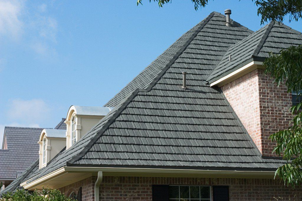 Roofing — Commercial Housing With Gray Roof in Columbus, OH