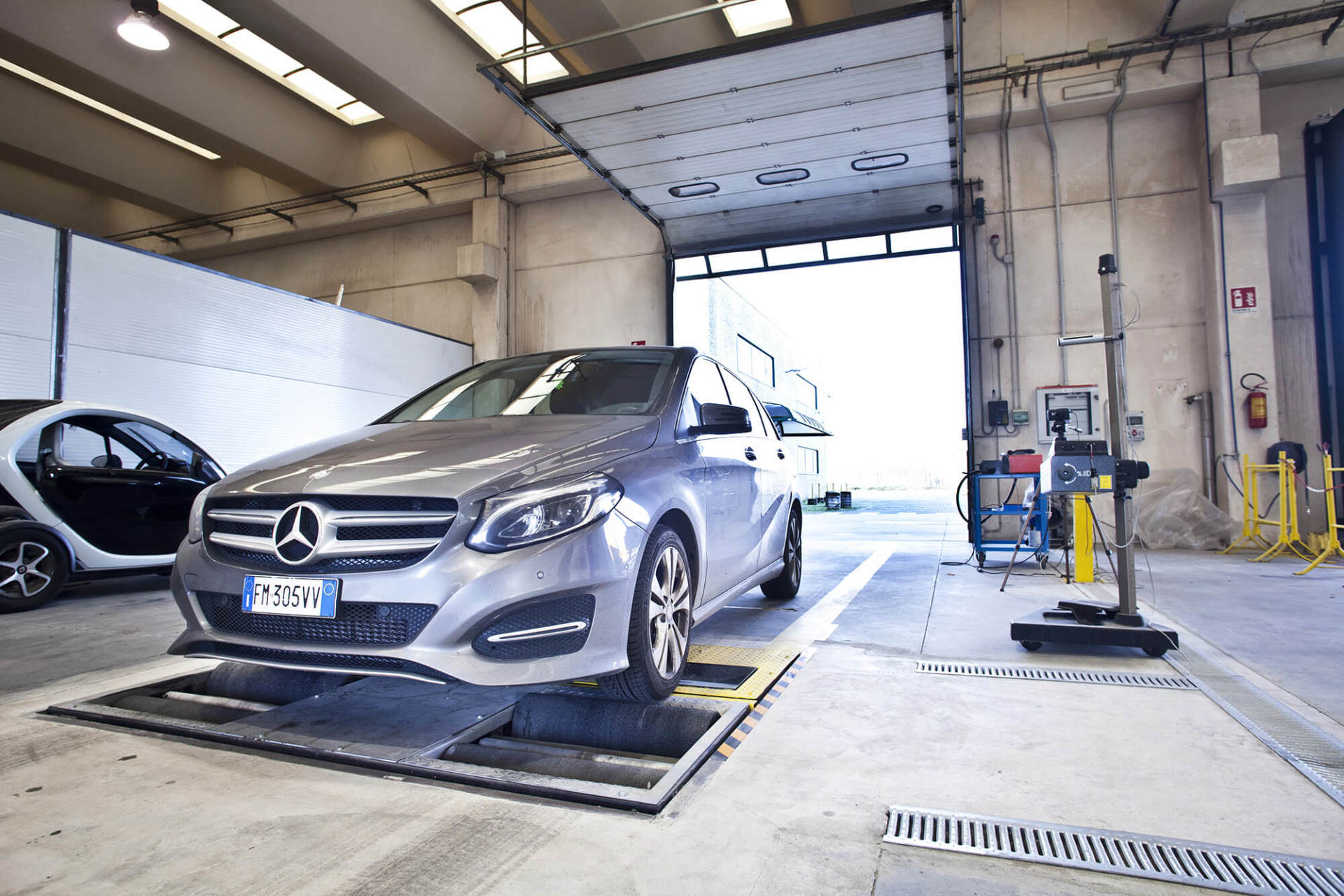 Mercedes in officina