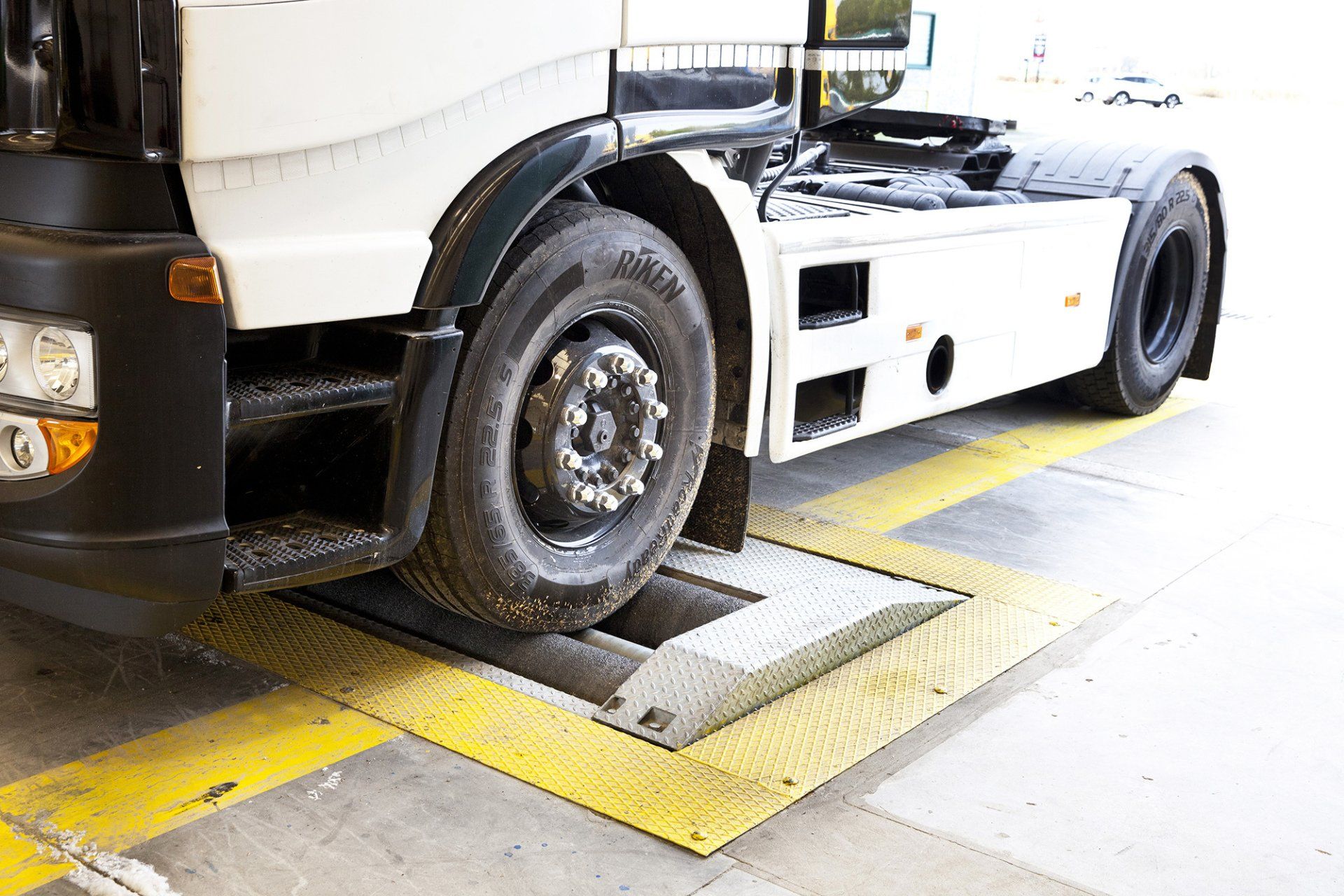 postazione revisione truck