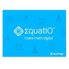 Equat10 logo with subtext, Math Made Digital