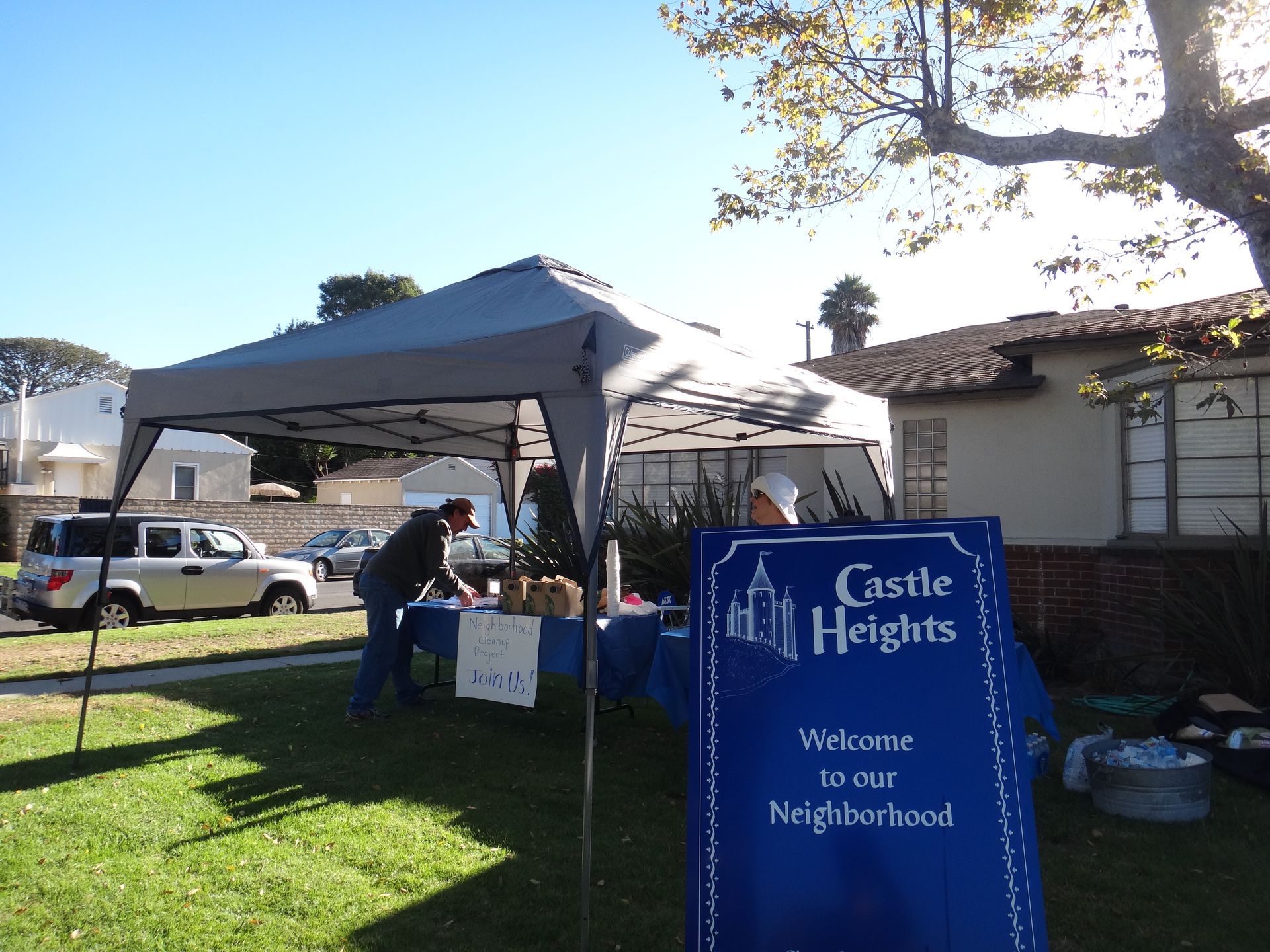 West LA home at dusk
