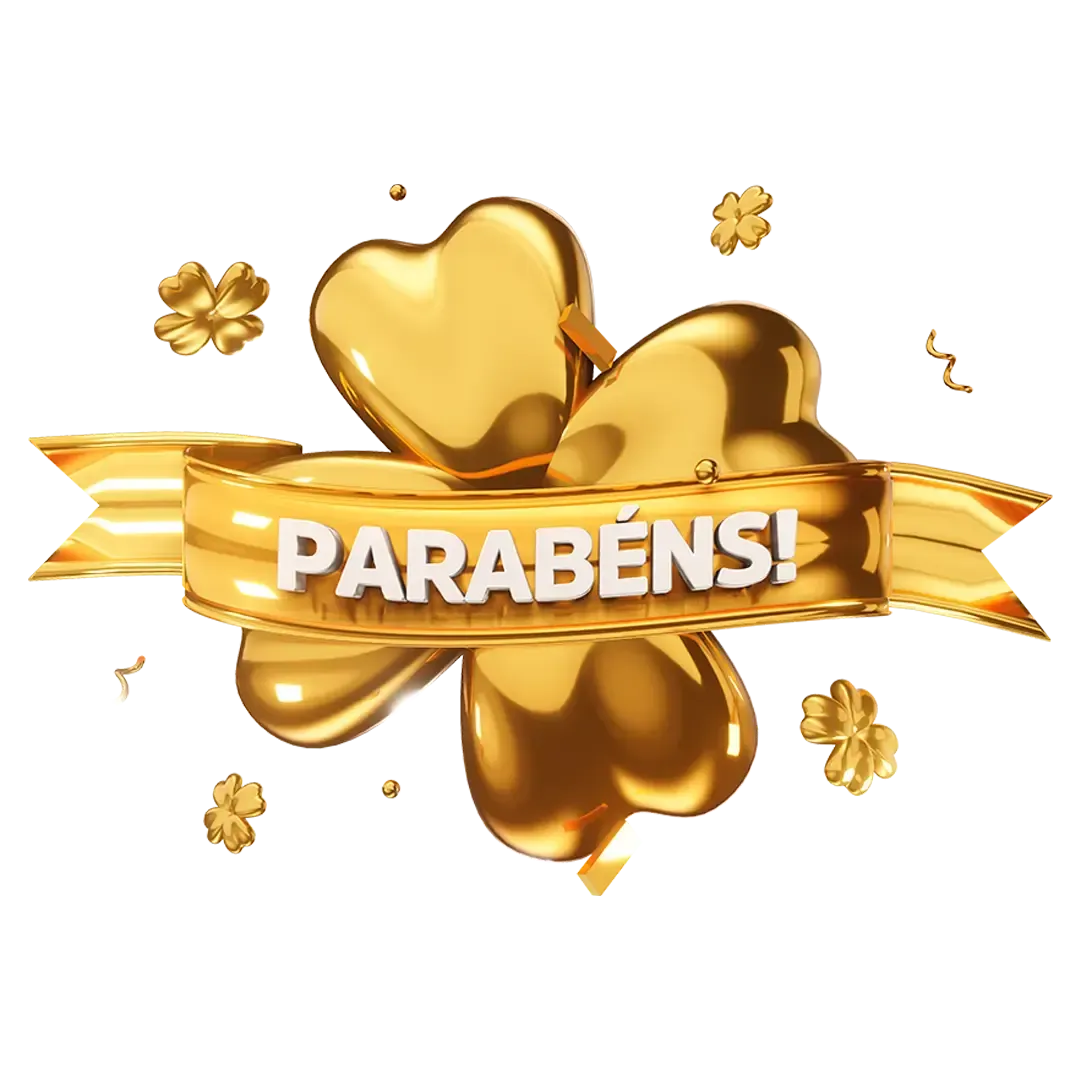 Imagem indicativa de prêmio, como uma ilustração de um troféu dourado com a base roxa