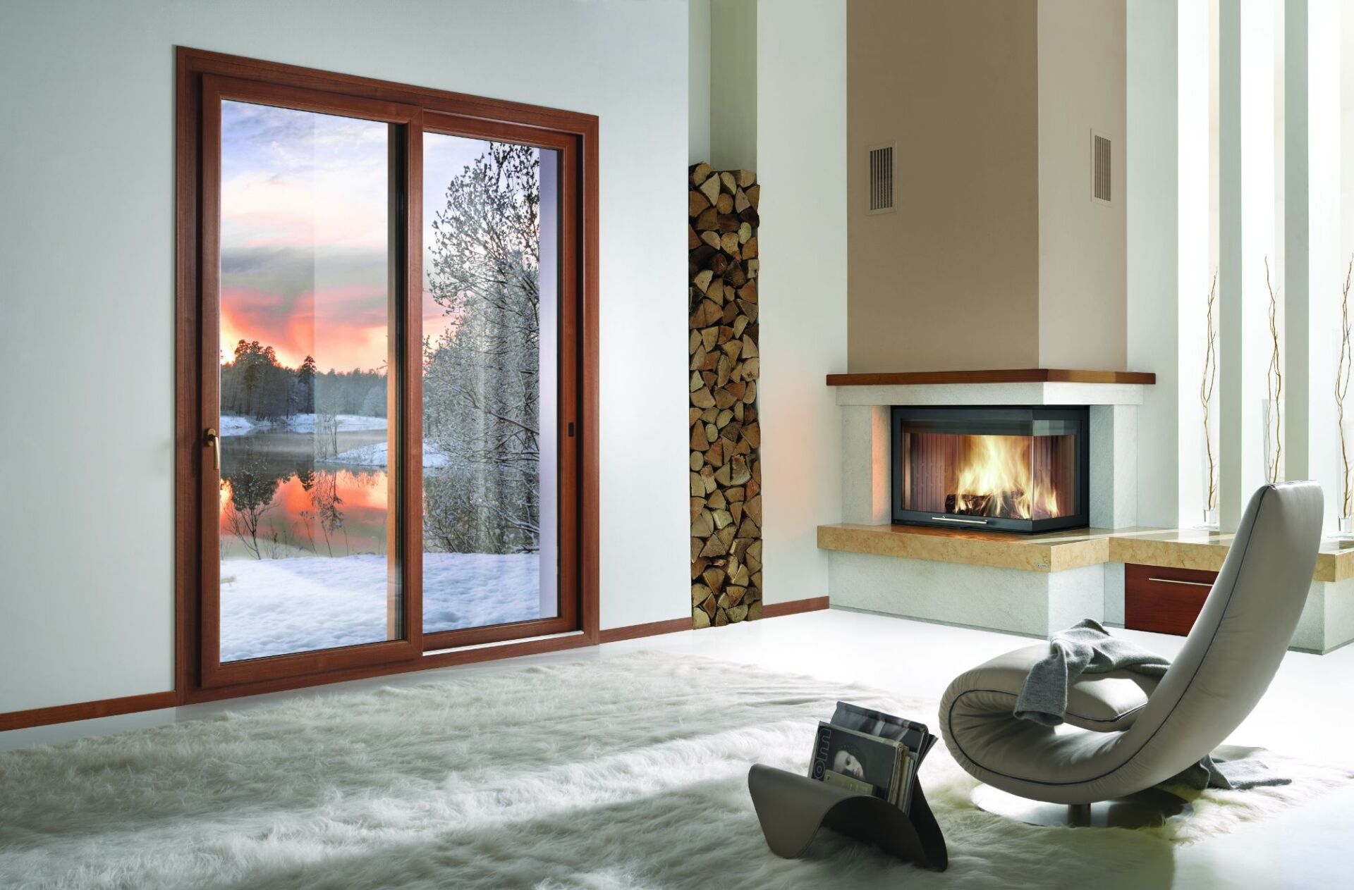 Serramenti in alluminio-legno PVC