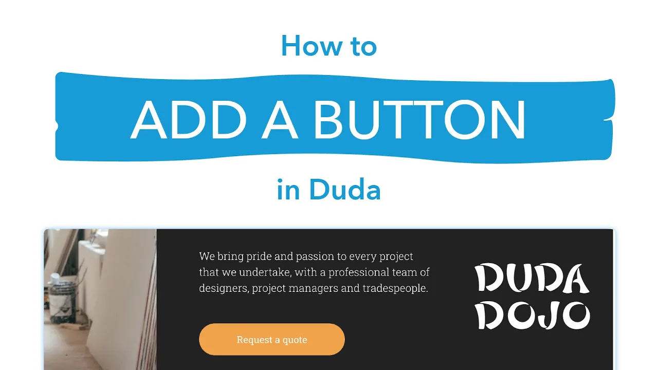 buttons in the duda system