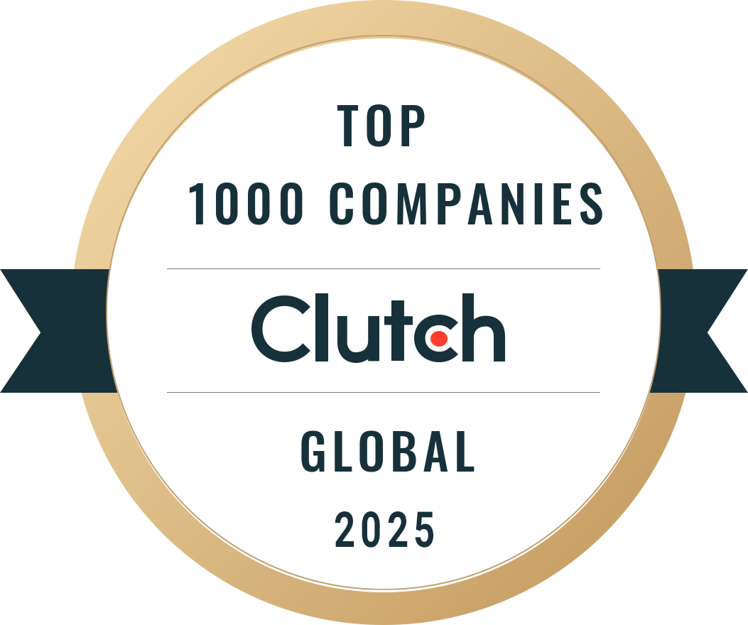 top 1000 companies global 2022 award given to RivalMind from Clutch.co