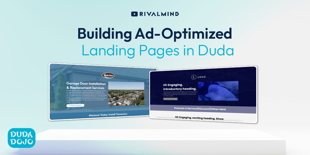 Building ad-optimized landing pages in duda