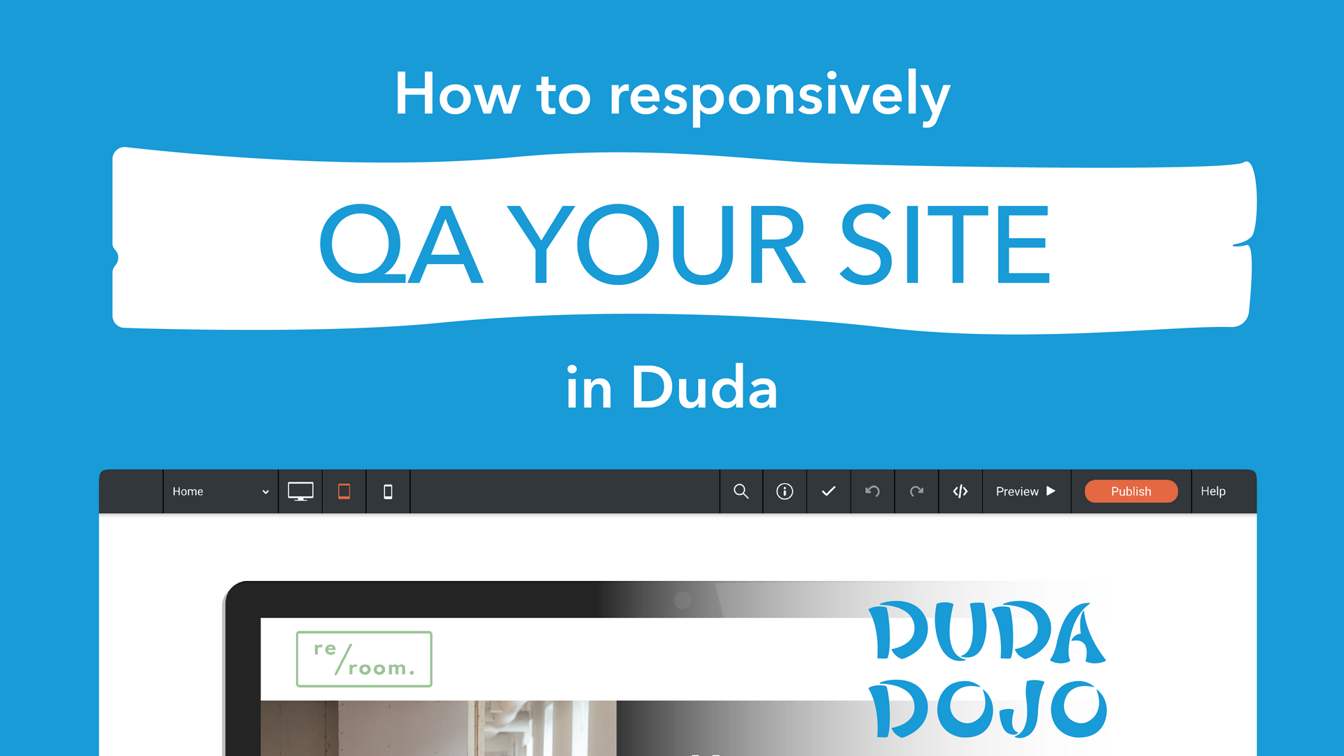 how to qa your duda website on multiple devices