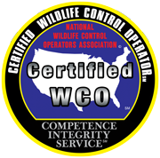 a certified wco logo with a map of the united states on it